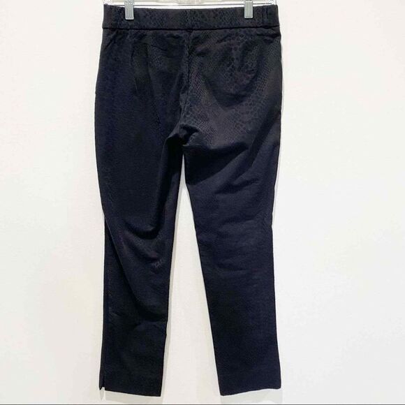 ZARA TRAFALUC womens black skinny pants Sz Sm Snake Print Grunge Dark Feminine - Picture 3 of 6